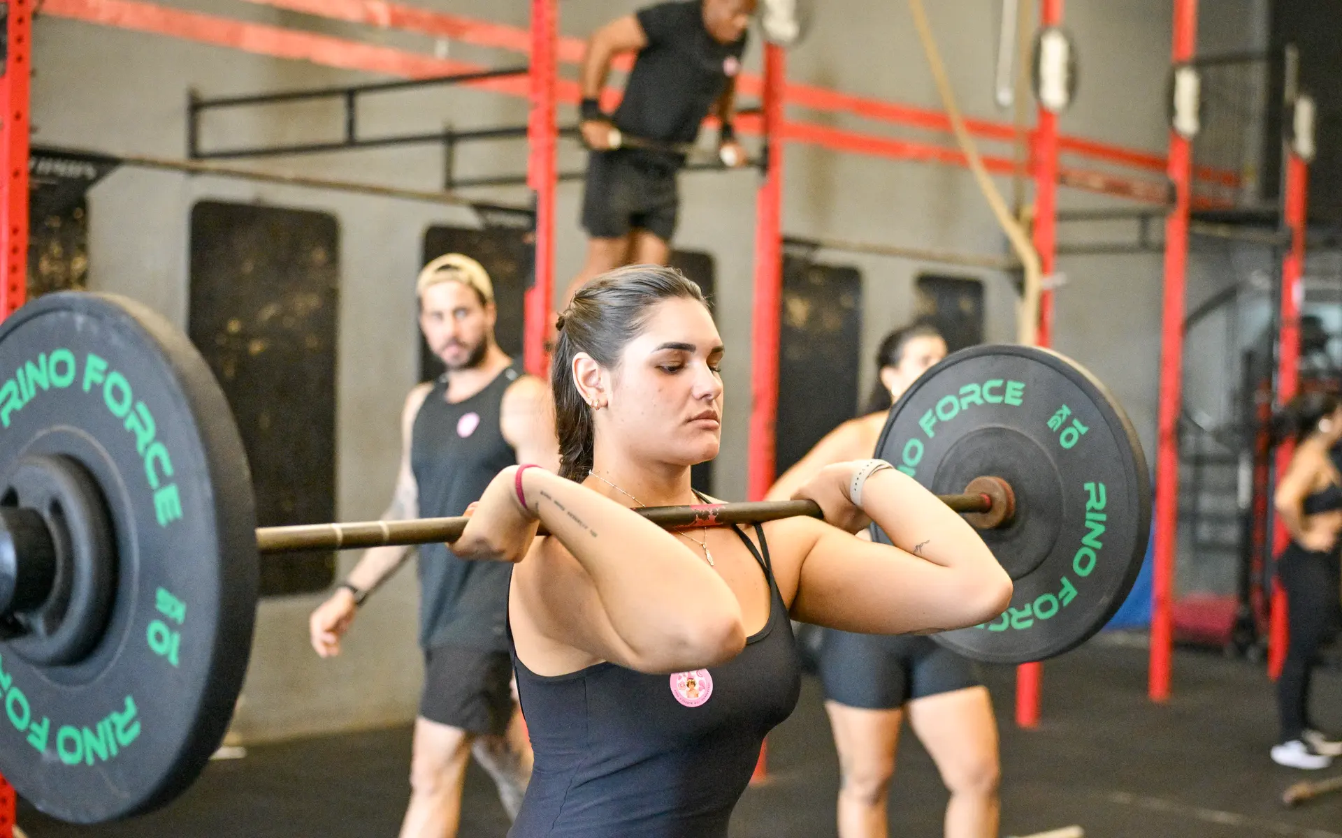 Turma da Elite Fitbox reunida na box